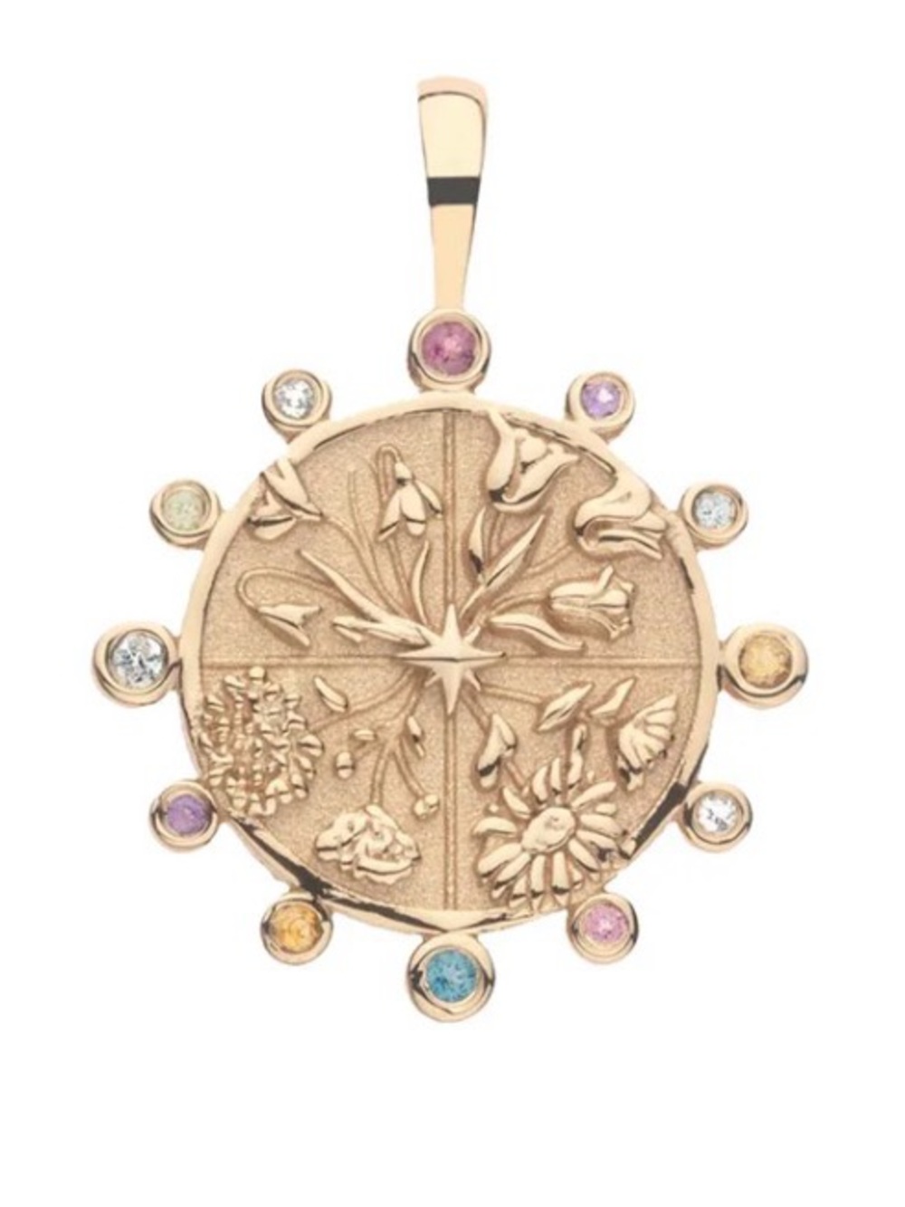Jane Win HOPE Embellished Petite Pendant